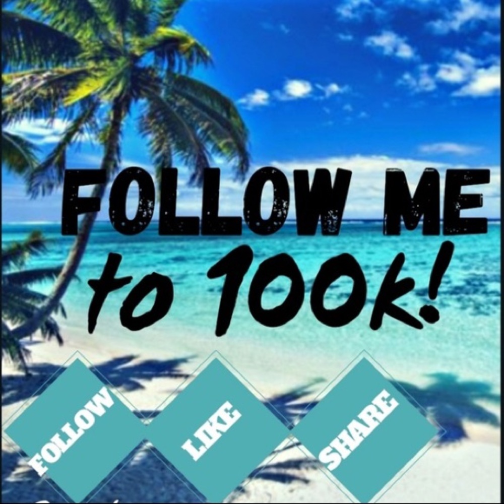 Hey PoshMark Fam Help Me Get to 100,000 Followers!